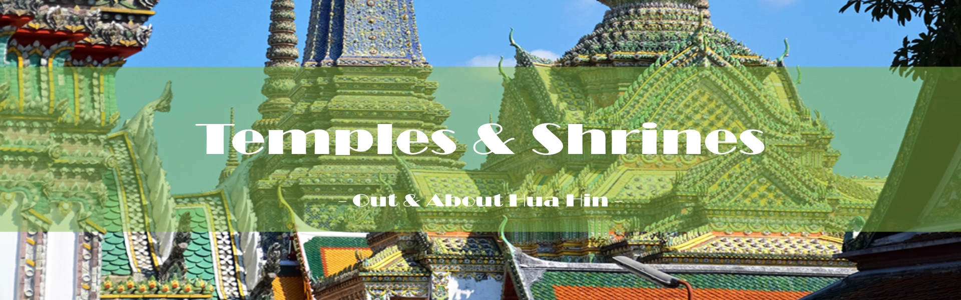 Sightseeing / Temples & Shrines - Out & About Asia